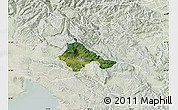 Satellite Map of Ajdovscina, lighten