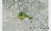 Satellite Map of Ajdovscina, lighten, semi-desaturated