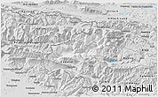 Silver Style 3D Map of Bovec