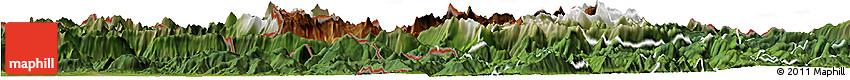 Physical Horizon Map of Bovec, satellite outside Physical Horizon Map of Bovec, satellite outside