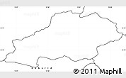 Blank Simple Map of Bovec