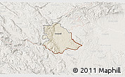 Shaded Relief 3D Map of Crnomelj, lighten