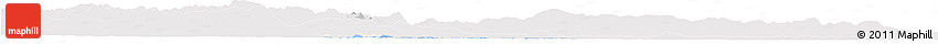Silver Style Horizon Map of Crnomelj, single color outside