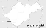 Silver Style Simple Map of Destrnik-Trnovska Vas