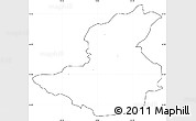 Blank Simple Map of Domzale, cropped outside, no labels