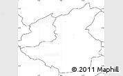 Blank Simple Map of Domzale, no labels