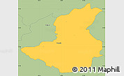 Savanna Style Simple Map of Domzale