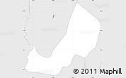 Silver Style Simple Map of Dornava