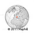 Outline Map of Gorisnica