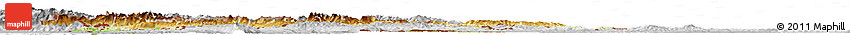 Physical Horizon Map of Slovenia, lighten, desaturated