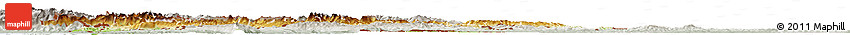 Physical Horizon Map of Slovenia, lighten, semi-desaturated