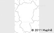 Blank Simple Map of Ivancna Gorica, no labels