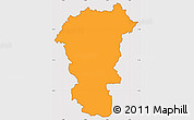 Political Simple Map of Ivancna Gorica, cropped outside