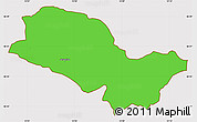 Political Simple Map of Jesenice, cropped outside