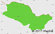 Political Simple Map of Jesenice, single color outside, borders and labels