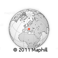 Outline Map of Kidricevo