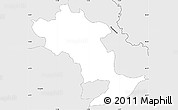 Silver Style Simple Map of Kozje