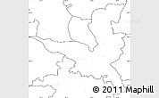 Blank Simple Map of Kranj, no labels