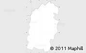 Silver Style Simple Map of Kuzma