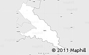 Silver Style Simple Map of Lendava