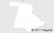 Silver Style Simple Map of Majsperk