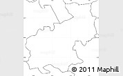 Blank Simple Map of Medvode, no labels