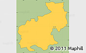 Savanna Style Simple Map of Medvode, cropped outside