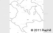 Blank Simple Map of Metlika
