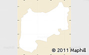 Classic Style Simple Map of Nazarje, single color outside