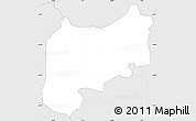 Silver Style Simple Map of Nazarje