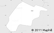 Silver Style Simple Map of Odranci
