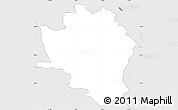 Silver Style Simple Map of Pesnica