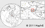 Blank Location Map of Preddvor