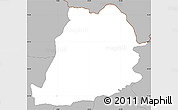 Gray Simple Map of Preddvor