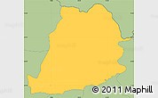 Savanna Style Simple Map of Preddvor