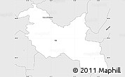 Silver Style Simple Map of Ptuj