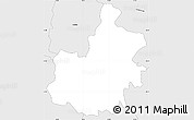 Silver Style Simple Map of Puconci