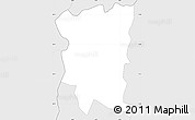 Silver Style Simple Map of Rogasevci