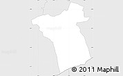 Silver Style Simple Map of Sentjernej