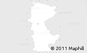Silver Style Simple Map of Sentjur pri Celju, single color outside