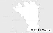 Silver Style Simple Map of Skocjan