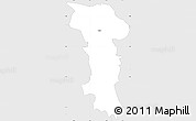 Silver Style Simple Map of Skofljica