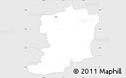 Silver Style Simple Map of Store
