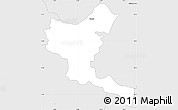 Silver Style Simple Map of Vuzenica