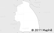 Silver Style Simple Map of Zavrc