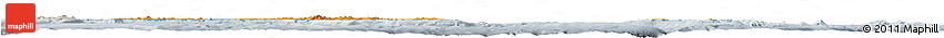 Political Horizon Map of Solomon Islands, lighten, semi-desaturated