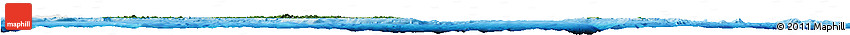 Satellite Horizon Map of Solomon Islands, single color outside, bathymetry sea, shaded relief sea