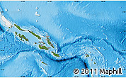Satellite Map of Solomon Islands, single color outside, shaded relief sea