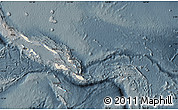 Shaded Relief Map of Solomon Islands, darken, semi-desaturated