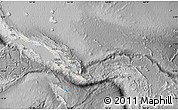 Shaded Relief Map of Solomon Islands, desaturated